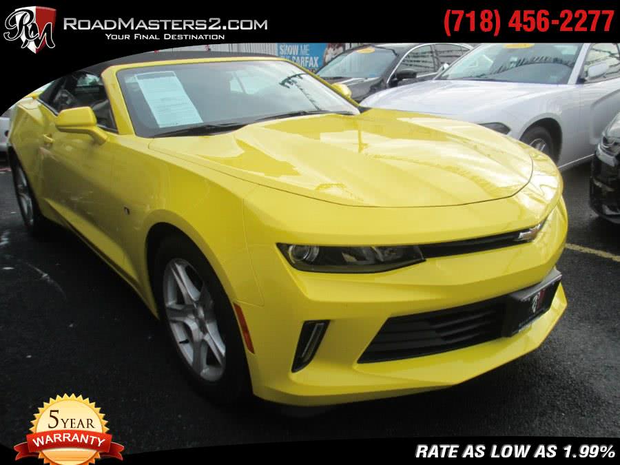 2016 Chevrolet Camaro 2dr Conv LT w/1LT, available for sale in Middle Village, New York | Road Masters II INC. Middle Village, New York
