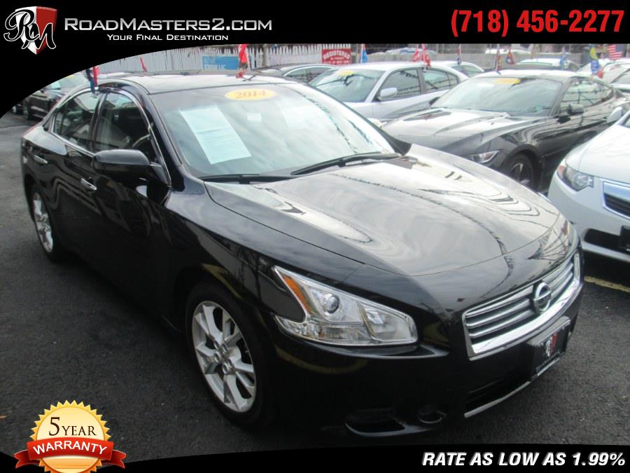2014 Nissan Maxima 4dr Sdn 3.5 S SUNROOF, available for sale in Middle Village, New York | Road Masters II INC. Middle Village, New York