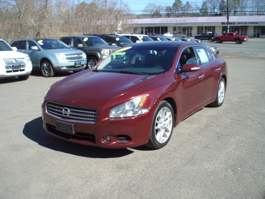 2010 Nissan Maxima 4dr Sdn V6 CVT 3.5 SV w/Sport Pkg, available for sale in Manchester, Connecticut | Vernon Auto Sale & Service. Manchester, Connecticut