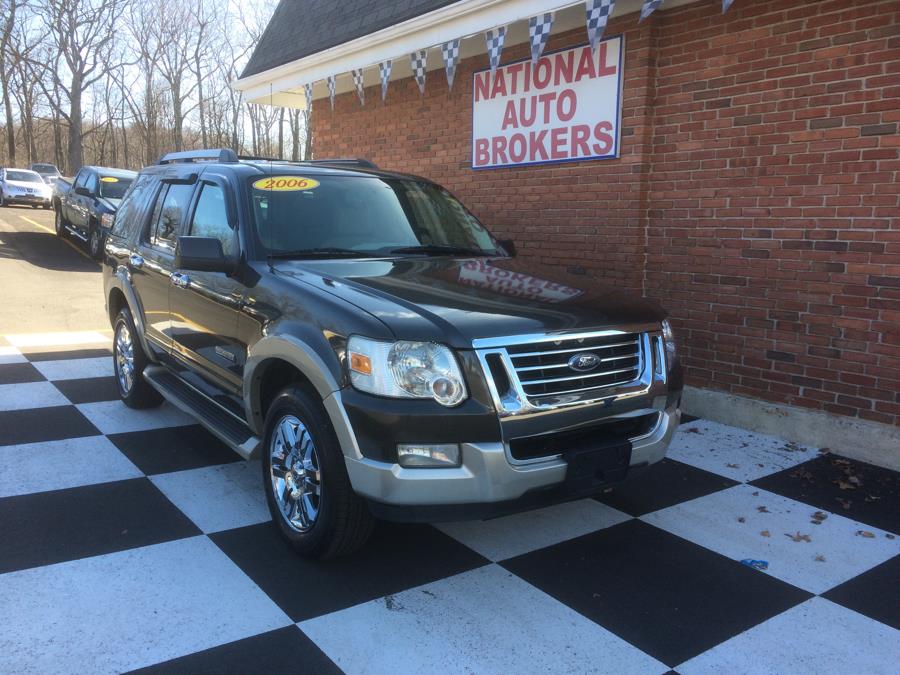 2006 Ford Explorer 4dr 4.0L Eddie Bauer 4WD, available for sale in Waterbury, Connecticut | National Auto Brokers, Inc.. Waterbury, Connecticut
