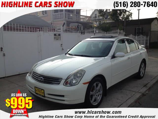 2004 Infiniti G35 Sedan 4dr Sdn AWD Auto w/Leather, available for sale in West Hempstead, New York | Highline Cars Show Corp. West Hempstead, New York