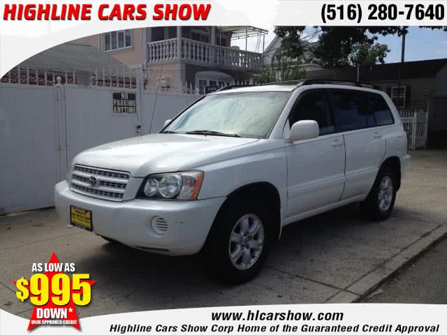 2003 Toyota Highlander 4dr V6 4WD, available for sale in West Hempstead, New York | Highline Cars Show Corp. West Hempstead, New York