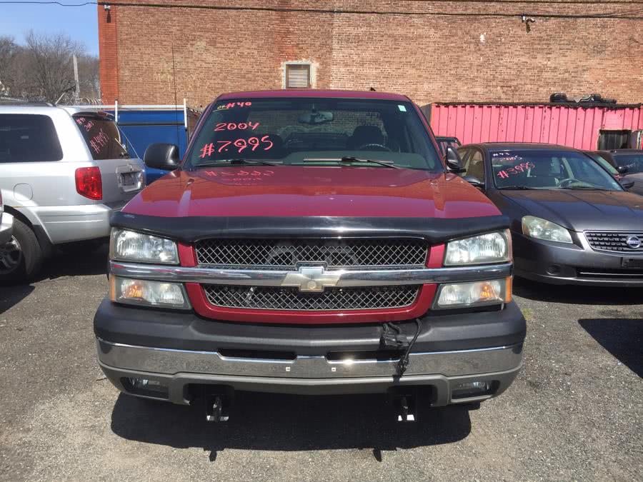 2004 Chevrolet Silverado 1500 Ext Cab 143.5" WB 4WD LS, available for sale in Brooklyn, New York | Atlantic Used Car Sales. Brooklyn, New York