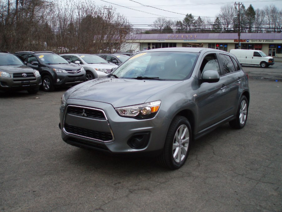 2013 Mitsubishi Outlander Sport AWD 4dr CVT ES, available for sale in Manchester, Connecticut | Vernon Auto Sale & Service. Manchester, Connecticut