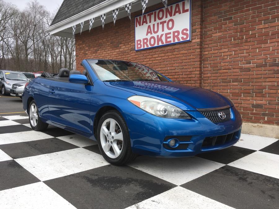 2008 Toyota Camry Solara 2dr Conv V6 Auto SLE, available for sale in Waterbury, Connecticut | National Auto Brokers, Inc.. Waterbury, Connecticut