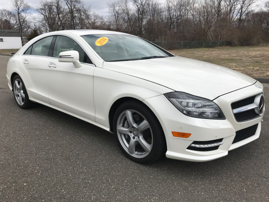 2014 Mercedes-Benz CLS-Class 4dr Sdn CLS550 4MATIC, available for sale in Agawam, Massachusetts | Malkoon Motors. Agawam, Massachusetts