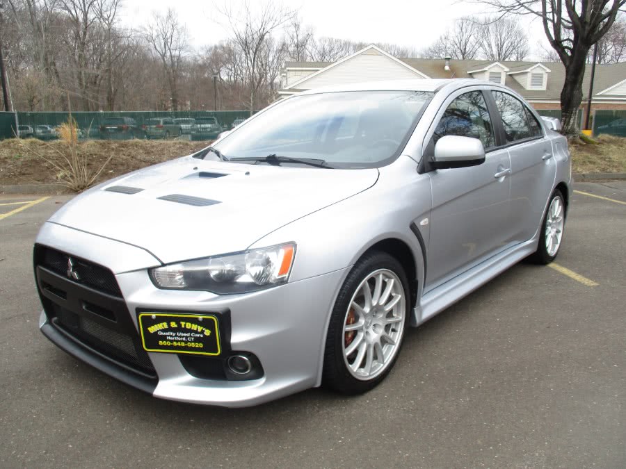 2010 Mitsubishi Lancer 4dr Sdn Evolution GSR, available for sale in South Windsor, Connecticut | Mike And Tony Auto Sales, Inc. South Windsor, Connecticut