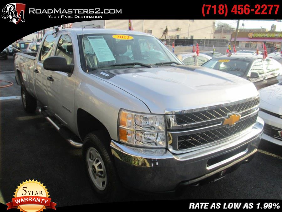 2013 Chevrolet Silverado 2500HD 4WD Crew Cab 167.7" Work Truck, available for sale in Middle Village, New York | Road Masters II INC. Middle Village, New York