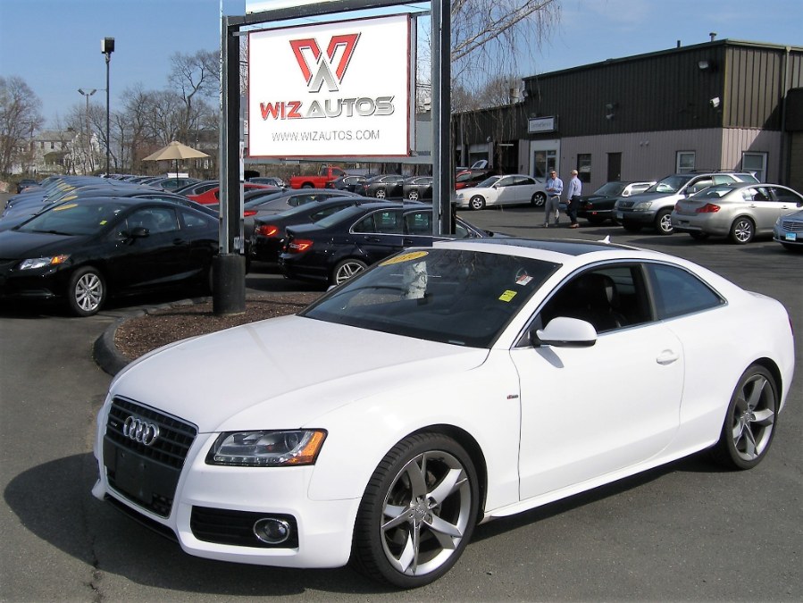 2010 Audi A5 2dr Cpe Auto quattro 2.0L S-LINE, available for sale in Stratford, Connecticut | Wiz Leasing Inc. Stratford, Connecticut