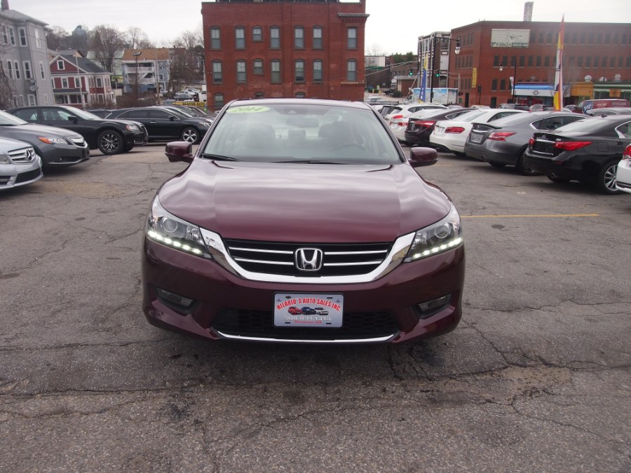2014 Honda Accord Sdn 4dr V6 Auto EX-L w/Nav/Backup Camera, available for sale in Worcester, Massachusetts | Hilario's Auto Sales Inc.. Worcester, Massachusetts