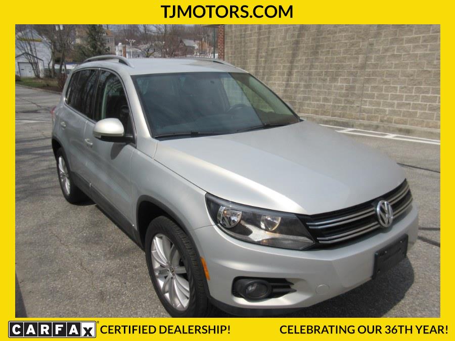 2014 Volkswagen Tiguan 4Motion 4dr Auto SE w/Appearance, available for sale in New London, Connecticut | TJ Motors. New London, Connecticut