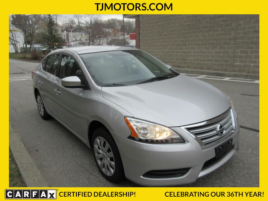 2015 Nissan Sentra 4dr Sdn I4  SV, available for sale in New London, Connecticut | TJ Motors. New London, Connecticut