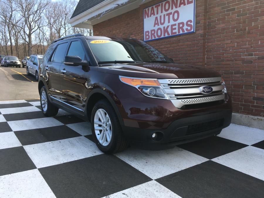 2012 Ford Explorer 4WD 4dr XLT, available for sale in Waterbury, Connecticut | National Auto Brokers, Inc.. Waterbury, Connecticut