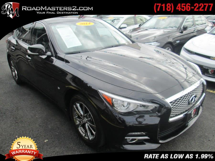 2014 Infiniti Q50 4dr Sdn PREMIUM Navi AWD, available for sale in Middle Village, New York | Road Masters II INC. Middle Village, New York