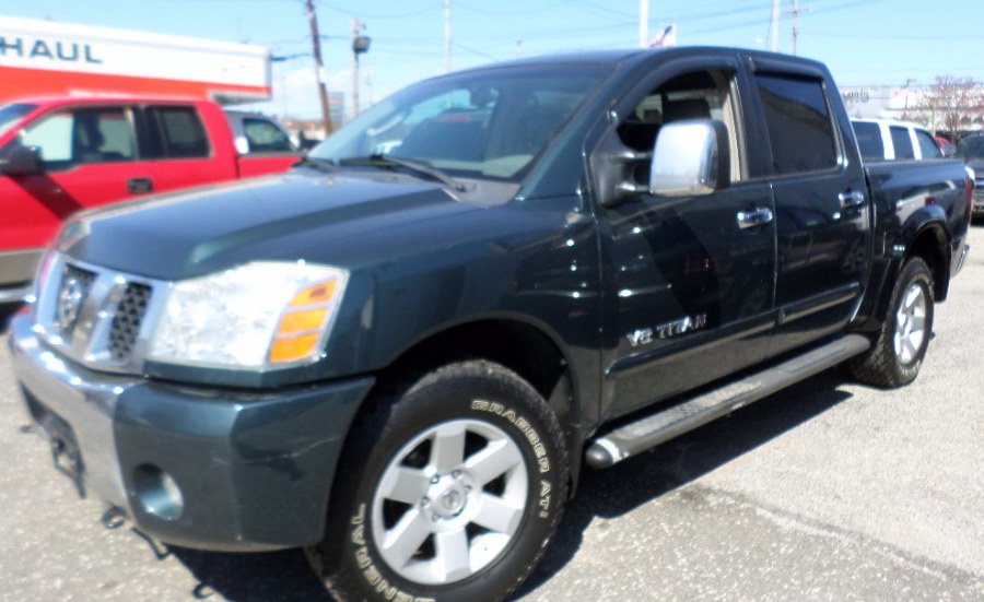 2005 Nissan Titan LE Crew Cab 4WD, available for sale in Patchogue, New York | Romaxx Truxx. Patchogue, New York