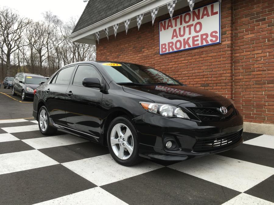 2011 Toyota Corolla 4dr Sdn Auto S, available for sale in Waterbury, Connecticut | National Auto Brokers, Inc.. Waterbury, Connecticut