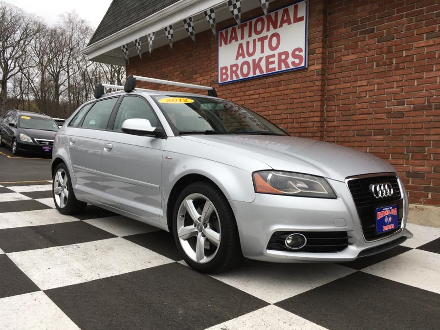 2012 Audi A3 4dr S-Tronic 2.0T Premium Plus, available for sale in Waterbury, Connecticut | National Auto Brokers, Inc.. Waterbury, Connecticut