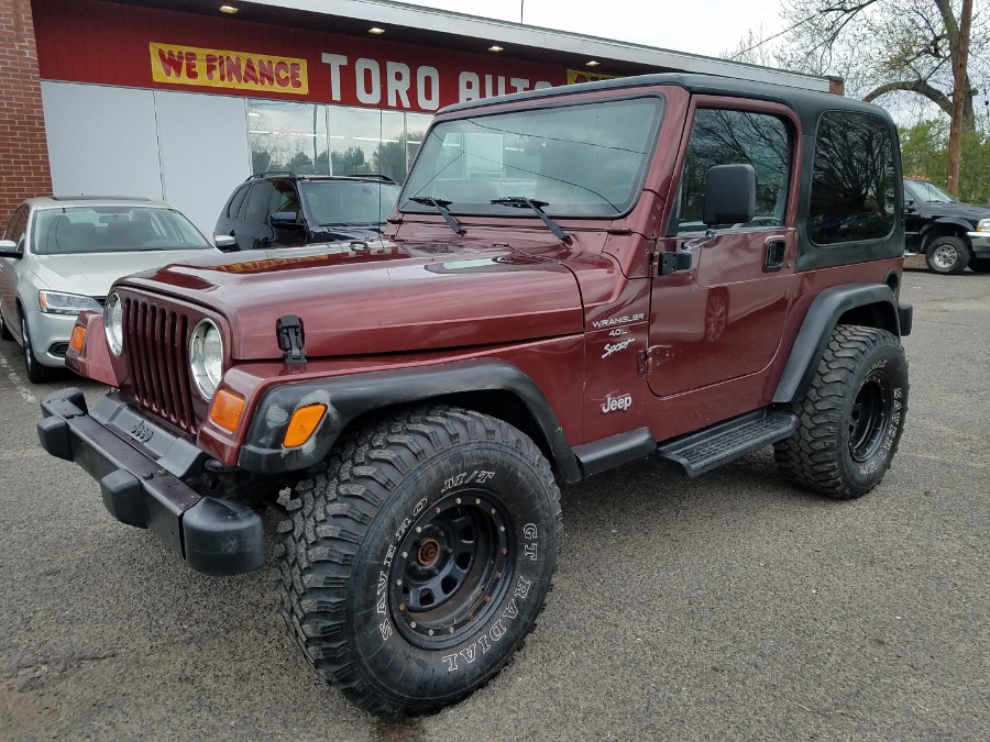 2001 Jeep Wrangler 2dr Sport 4.0 Manual Hard Top, available for sale in East Windsor, Connecticut | Toro Auto. East Windsor, Connecticut