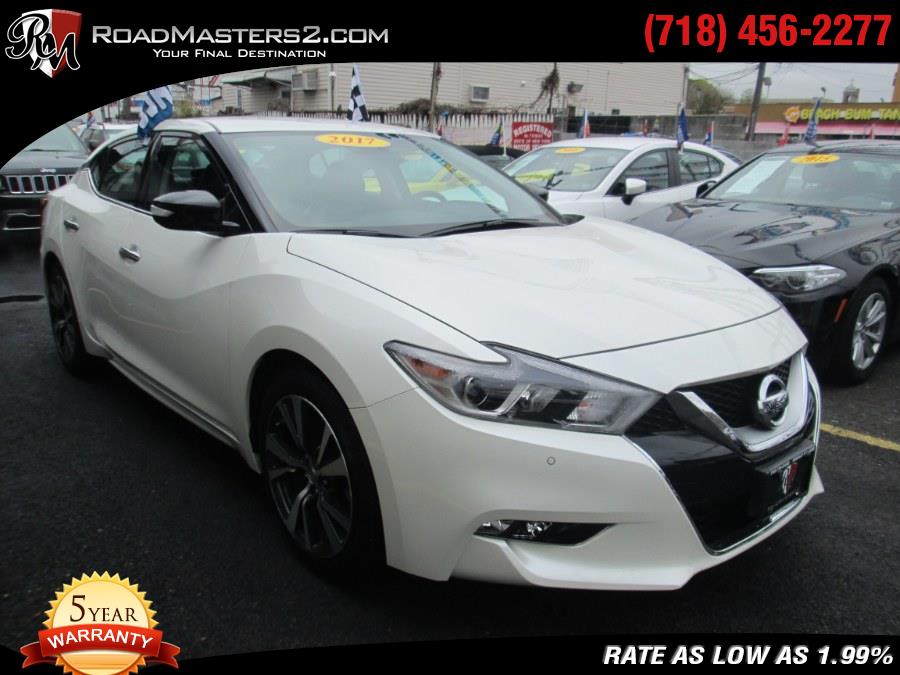 2017 Nissan Maxima SV W/ Navi, available for sale in Middle Village, New York | Road Masters II INC. Middle Village, New York