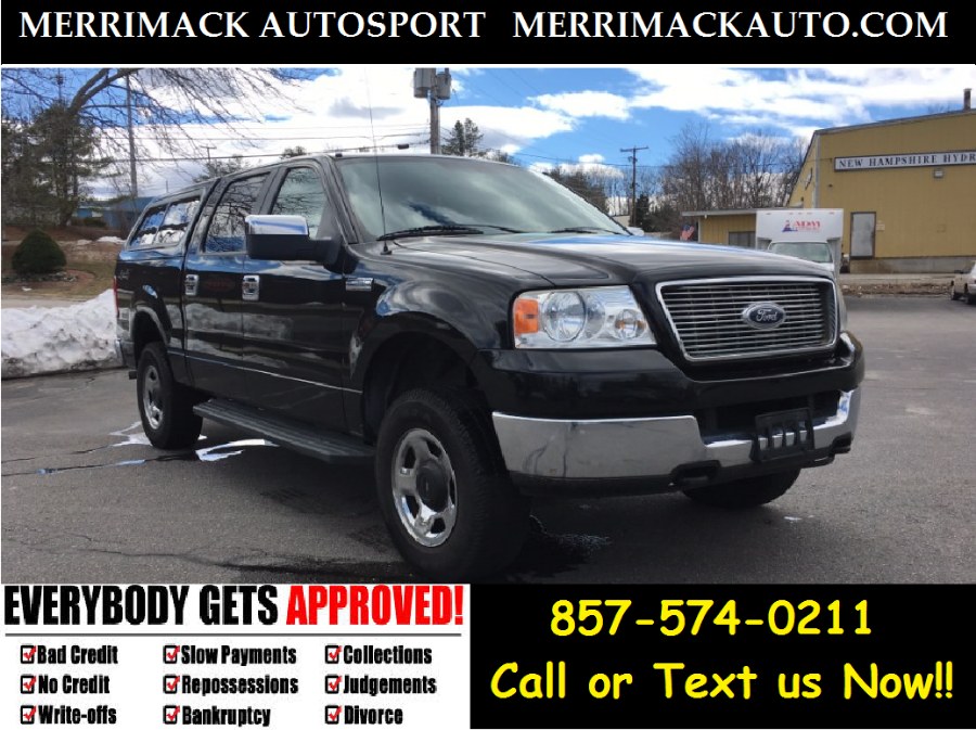 2005 Ford F-150 SuperCrew 139" XLT 4WD, available for sale in Merrimack, New Hampshire | Merrimack Autosport. Merrimack, New Hampshire