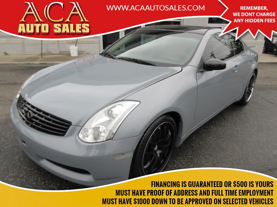 2005 Infiniti G35 Coupe 2dr Cpe Auto, available for sale in Lynbrook, New York | ACA Auto Sales. Lynbrook, New York