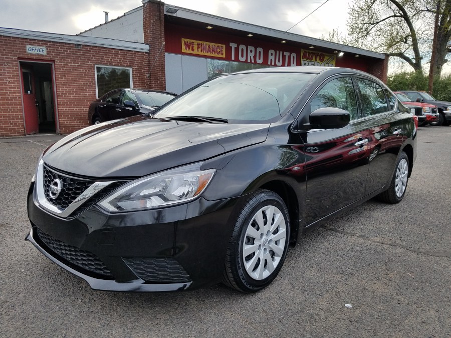 2016 Nissan Sentra 4dr Sdn SV Navi Camera, available for sale in East Windsor, Connecticut | Toro Auto. East Windsor, Connecticut