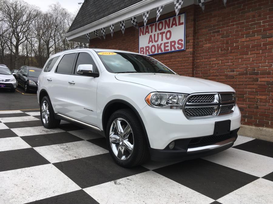 2013 Dodge Durango AWD 4dr Citadel, available for sale in Waterbury, Connecticut | National Auto Brokers, Inc.. Waterbury, Connecticut