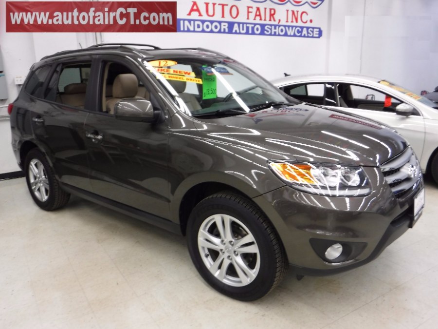 2012 Hyundai Santa Fe AWD 4dr V6 Limited, available for sale in West Haven, Connecticut | Auto Fair Inc.. West Haven, Connecticut