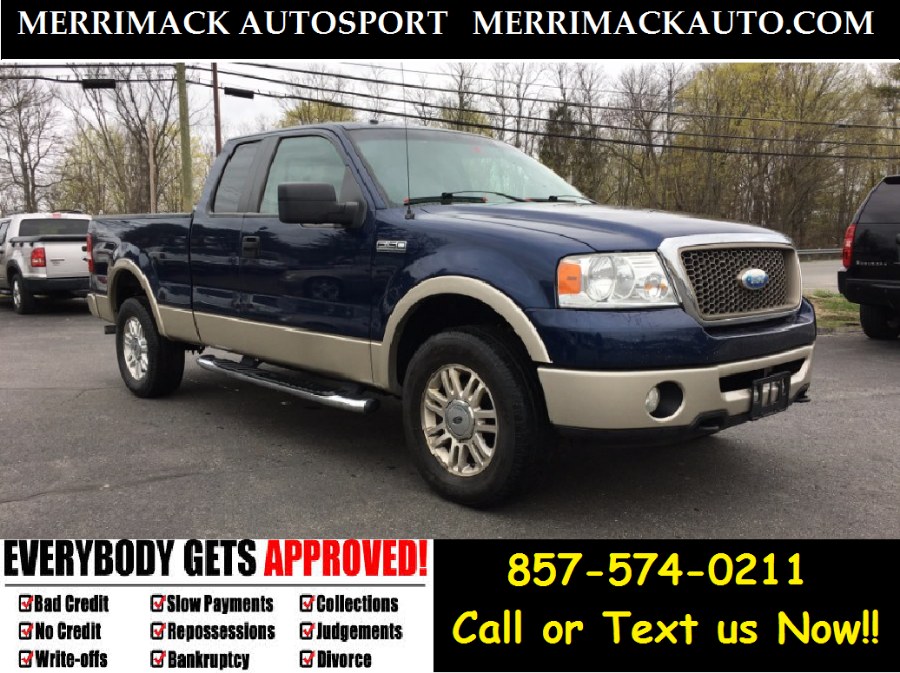 2008 Ford F-150 4WD SuperCab 133" Lariat, available for sale in Merrimack, New Hampshire | Merrimack Autosport. Merrimack, New Hampshire