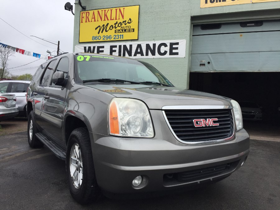 2008 GMC Yukon 2WD 4dr 1500 SLT w/4SA, available for sale in Hartford, Connecticut | Franklin Motors Auto Sales LLC. Hartford, Connecticut