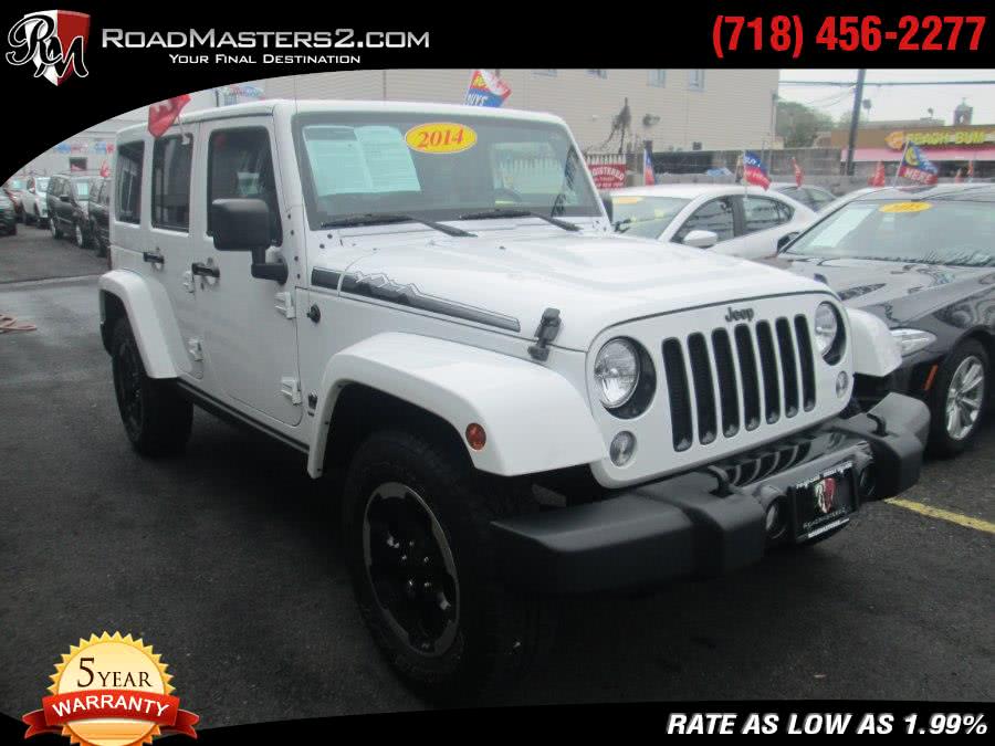 2014 Jeep Wrangler Unlimited 4WD 4dr Sahara NAVI, available for sale in Middle Village, New York | Road Masters II INC. Middle Village, New York