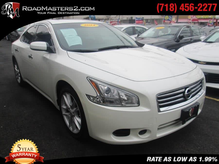 2014 Nissan Maxima 4dr Sdn 3.5 SV Sunroof, available for sale in Middle Village, New York | Road Masters II INC. Middle Village, New York