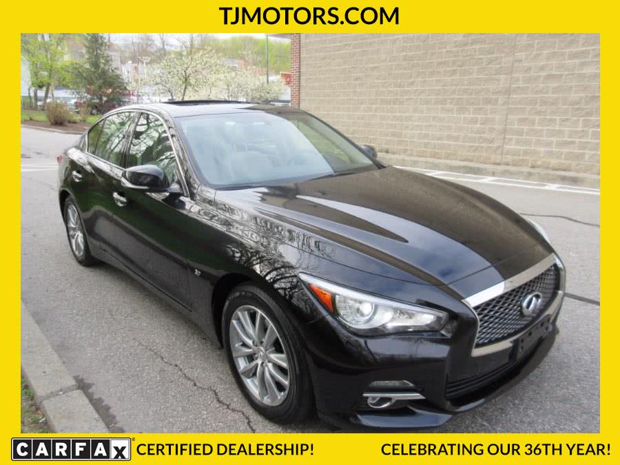 2014 Infiniti Q50 4dr Sdn Premium AWD, available for sale in New London, Connecticut | TJ Motors. New London, Connecticut