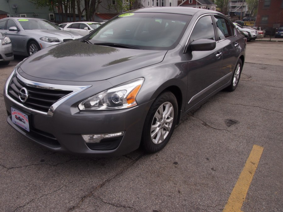 2015 Nissan Altima 4dr Sdn I4 2.5 S W/Backup Camera, available for sale in Worcester, Massachusetts | Hilario's Auto Sales Inc.. Worcester, Massachusetts