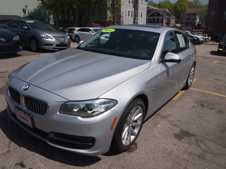 2014 BMW 5 Series 4dr Sdn 535i xDrive AWD/Backup Camera/Nav/Sun Roof, available for sale in Worcester, Massachusetts | Hilario's Auto Sales Inc.. Worcester, Massachusetts