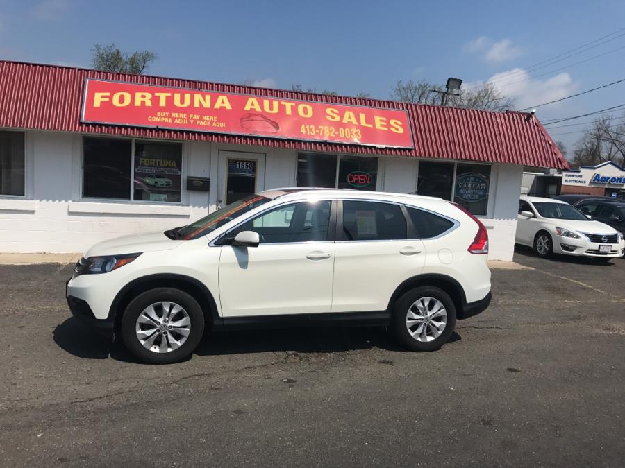 2014 Honda CR-V AWD 5dr EX-L w/Navi, available for sale in Springfield, Massachusetts | Fortuna Auto Sales Inc.. Springfield, Massachusetts