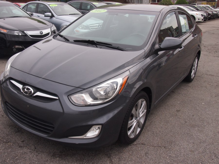 2012 Hyundai Accent 4dr Sdn Auto GLS, available for sale in Worcester, Massachusetts | Hilario's Auto Sales Inc.. Worcester, Massachusetts