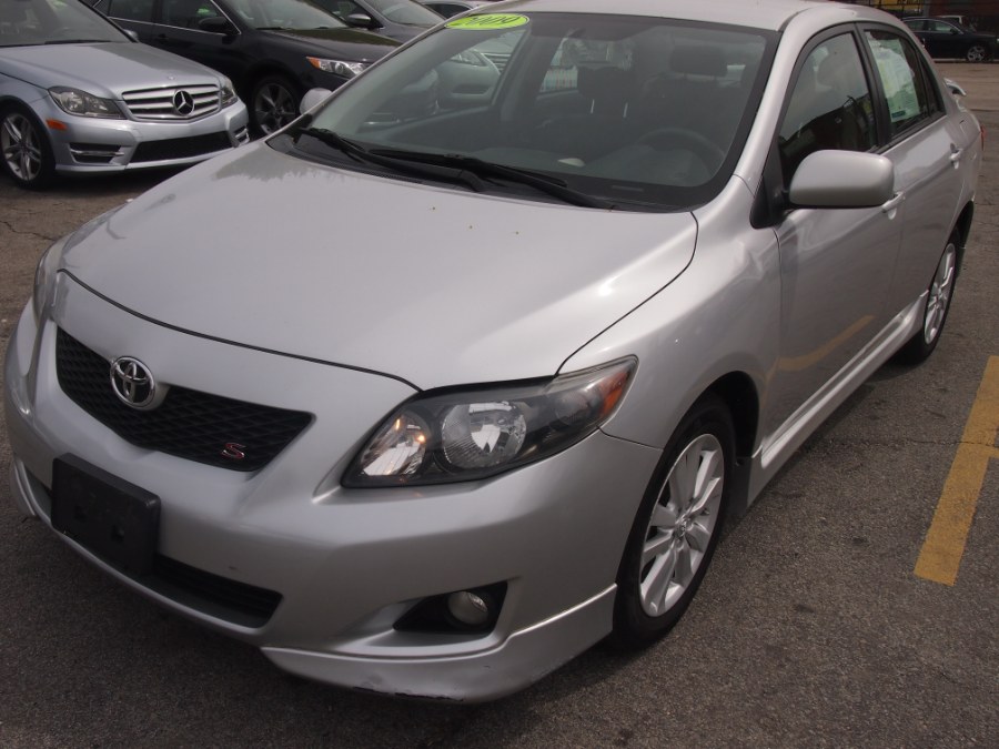 2009 Toyota Corolla 4dr Sdn Man S (Natl)/Sun Roof, available for sale in Worcester, Massachusetts | Hilario's Auto Sales Inc.. Worcester, Massachusetts