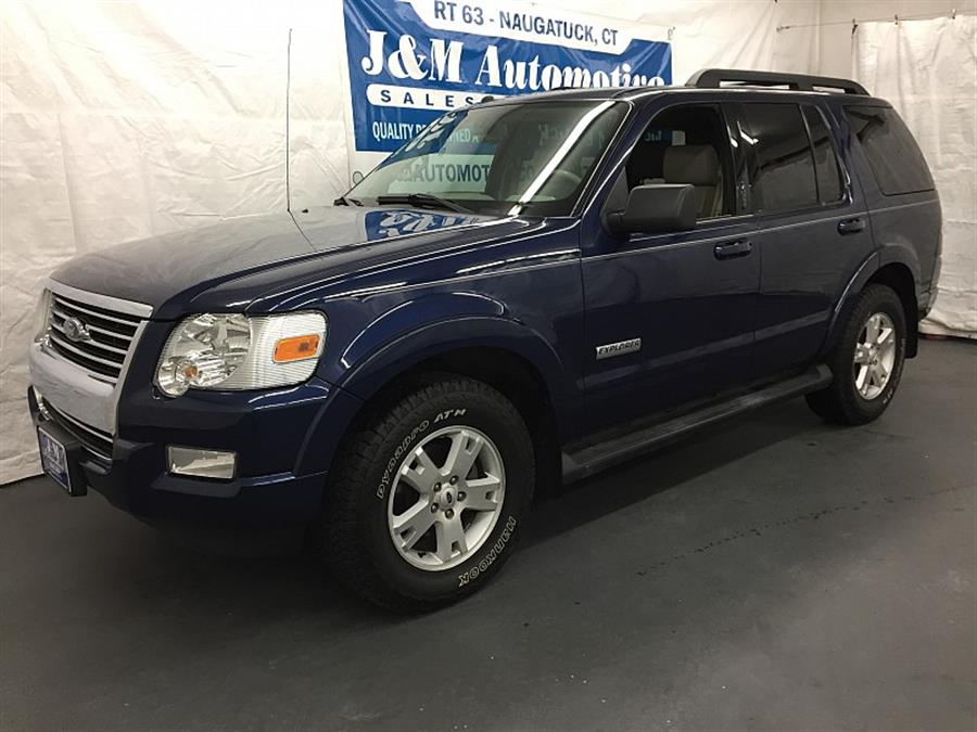 2007 Ford Explorer 4wd 4d Wagon XLT V6, available for sale in Naugatuck, Connecticut | J&M Automotive Sls&Svc LLC. Naugatuck, Connecticut