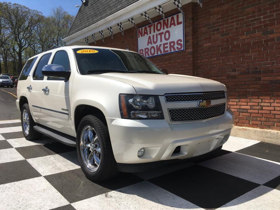 2010 Chevrolet Tahoe 4WD 4dr 1500 LTZ, available for sale in Waterbury, Connecticut | National Auto Brokers, Inc.. Waterbury, Connecticut
