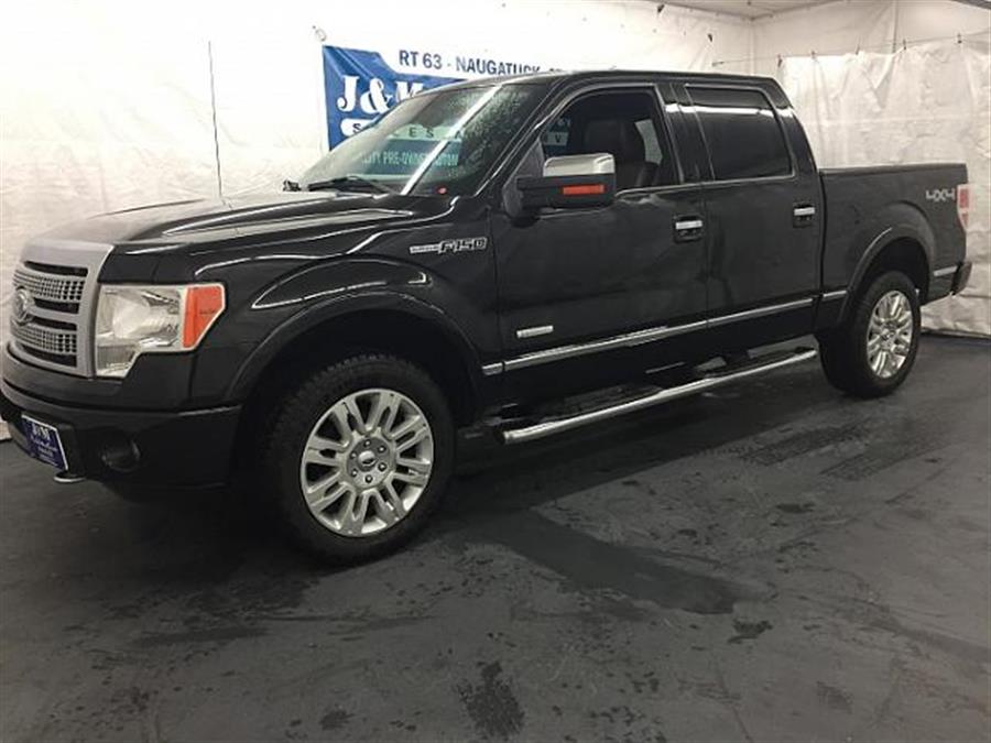 2012 Ford F-150 4WD SuperCrew 157 Platinum, available for sale in Naugatuck, Connecticut | J&M Automotive Sls&Svc LLC. Naugatuck, Connecticut