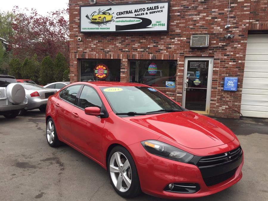 2014 Dodge Dart 4dr Sdn GT, available for sale in New Britain, Connecticut | Central Auto Sales & Service. New Britain, Connecticut