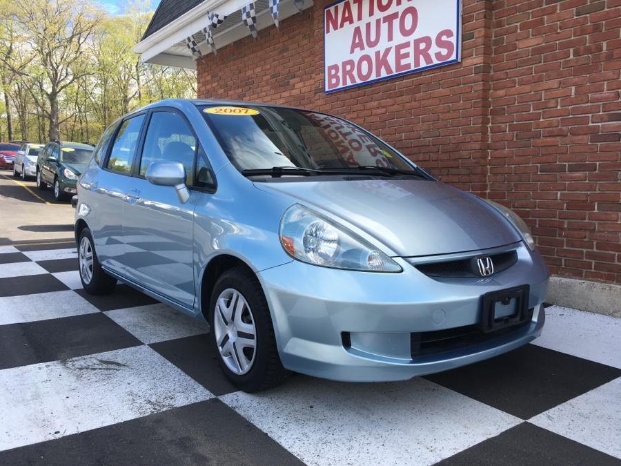 2007 Honda Fit 5dr Hatchback, available for sale in Waterbury, Connecticut | National Auto Brokers, Inc.. Waterbury, Connecticut