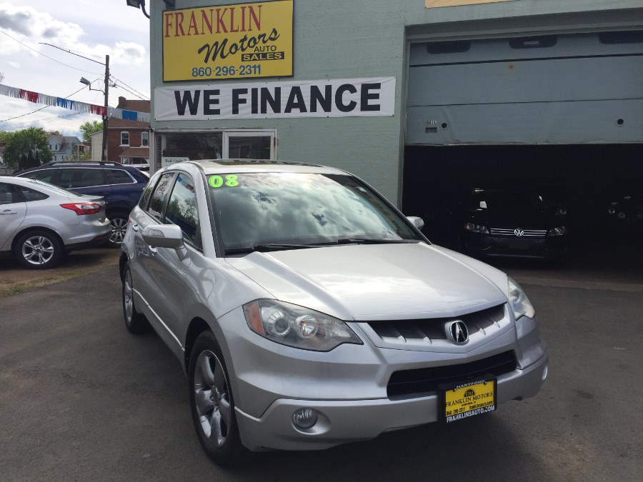 2008 Acura RDX 4WD 4dr, available for sale in Hartford, Connecticut | Franklin Motors Auto Sales LLC. Hartford, Connecticut