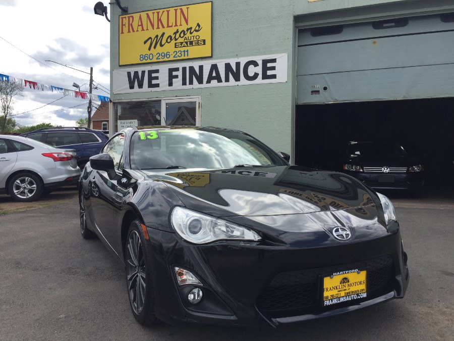 2013 Scion FR-S 2dr Cpe Man (Natl), available for sale in Hartford, Connecticut | Franklin Motors Auto Sales LLC. Hartford, Connecticut