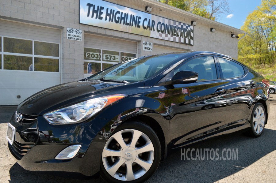 2013 Hyundai Elantra 4dr Sdn Auto Limited, available for sale in Waterbury, Connecticut | Highline Car Connection. Waterbury, Connecticut