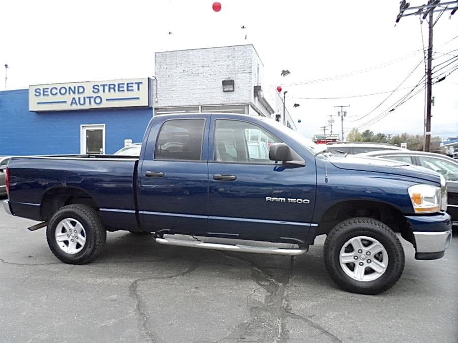 2006 Dodge Ram 1500 4dr Quad Cab 140.5 4WD ST, available for sale in Manchester, New Hampshire | Second Street Auto Sales Inc. Manchester, New Hampshire