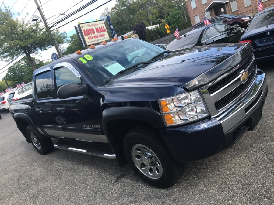 2010 Chevrolet Silverado 1500 4WD Crew Cab 143.5" LS, available for sale in Huntington Station, New York | Huntington Auto Mall. Huntington Station, New York