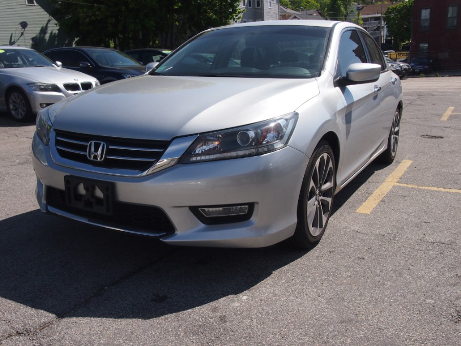 2013 Honda Accord Sdn 4dr I4 CVT Sport/Backup Camera, available for sale in Worcester, Massachusetts | Hilario's Auto Sales Inc.. Worcester, Massachusetts