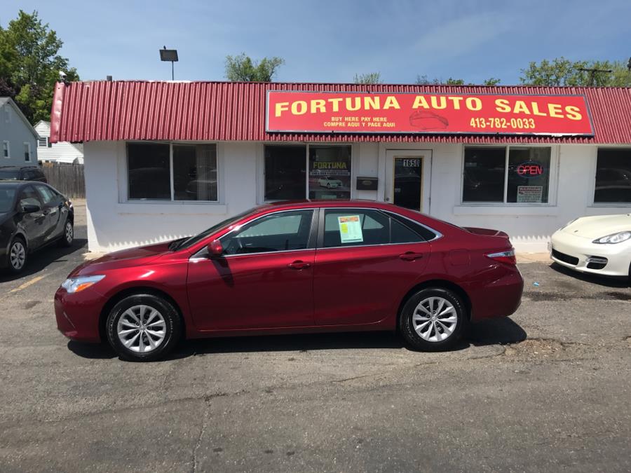 2016 Toyota Camry 4dr Sdn I4 Auto LE (Natl), available for sale in Springfield, Massachusetts | Fortuna Auto Sales Inc.. Springfield, Massachusetts